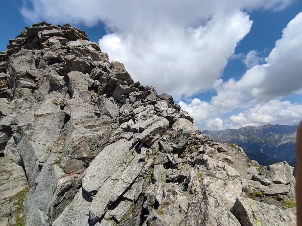 Klettersteig Richterspitze und Rainbachköpfl: Blockkletterei