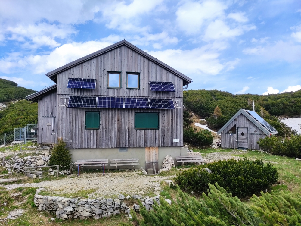 Wanderung Hochleckenhaus zur Christophorushütte: Wanderung Hochleckenhaus zur Christophorushütte: Rieder Hütte
