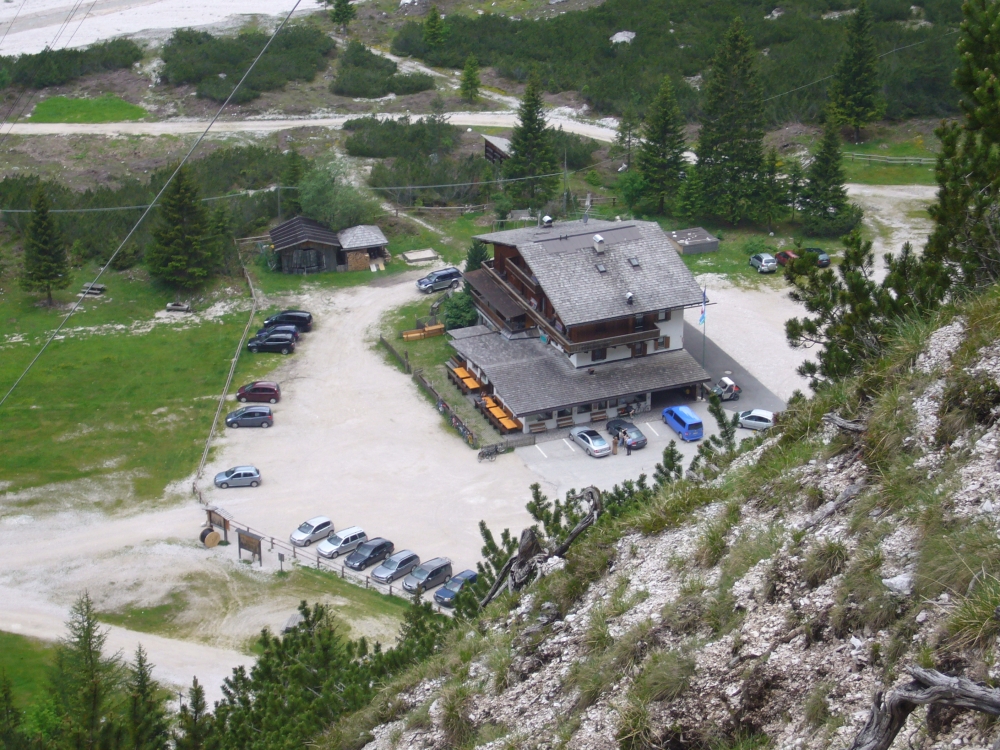 Wanderung Große Fanesalm: Wanderung Große Fanesalm: Pederühütte