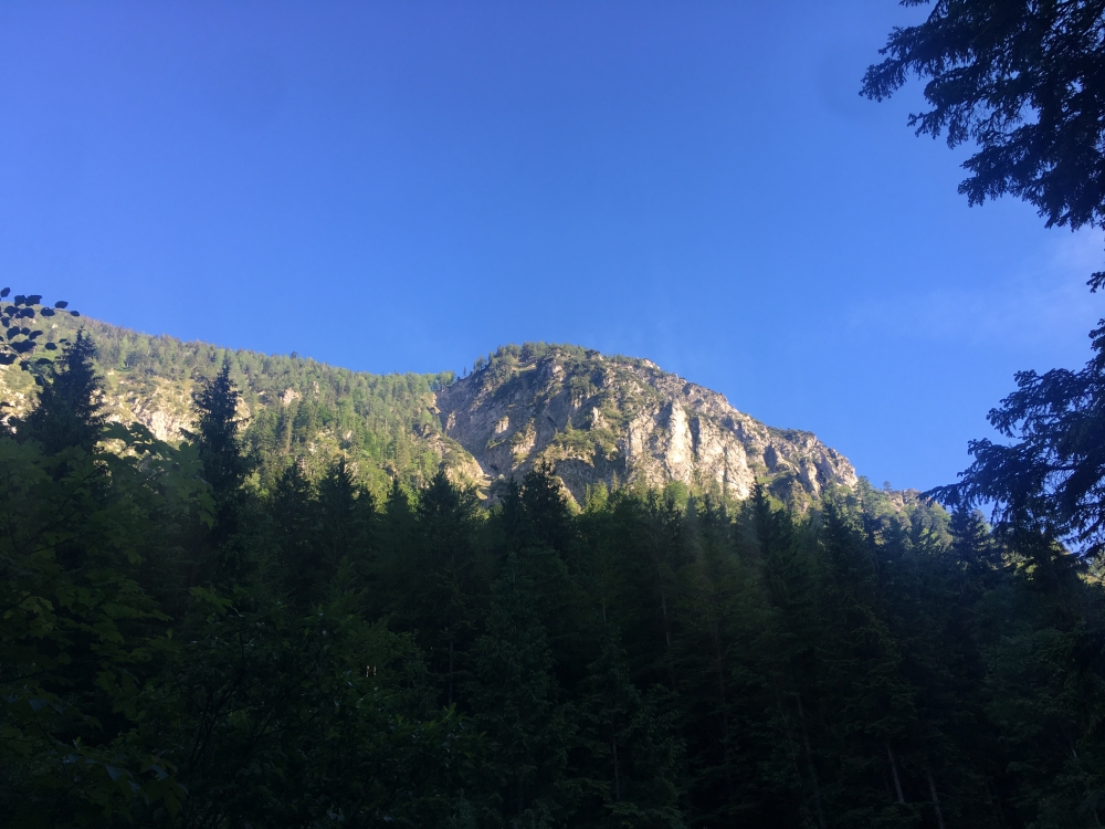 Wanderung Rötlwandkopf mit Bründlingköpfl: Blick auf den Rötlwandkopf