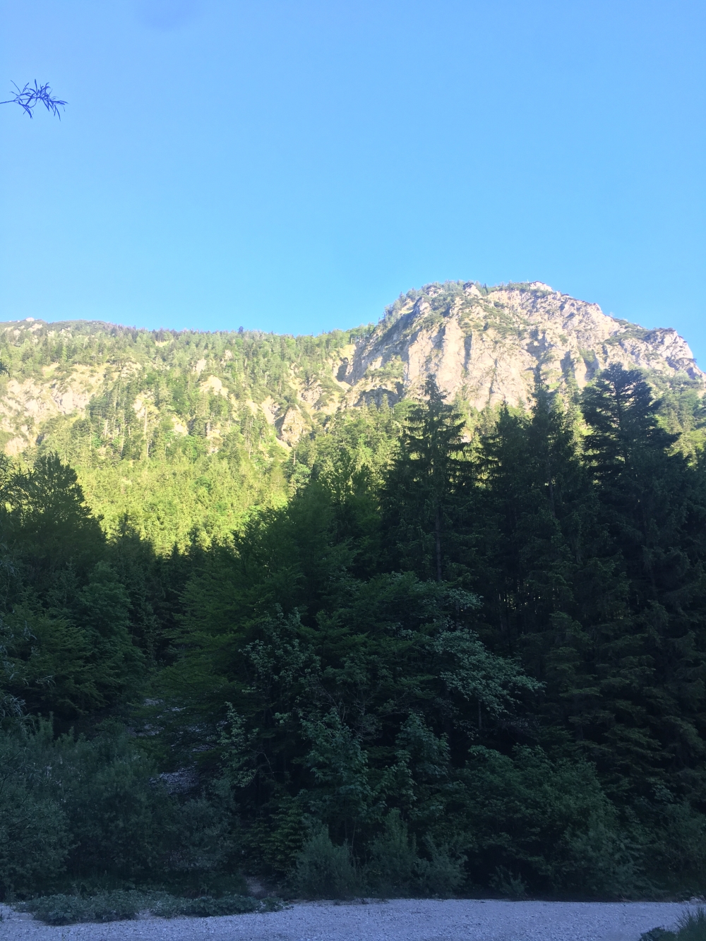 Wanderung Rötlwandkopf: Diretissima durch die Schuttrinne