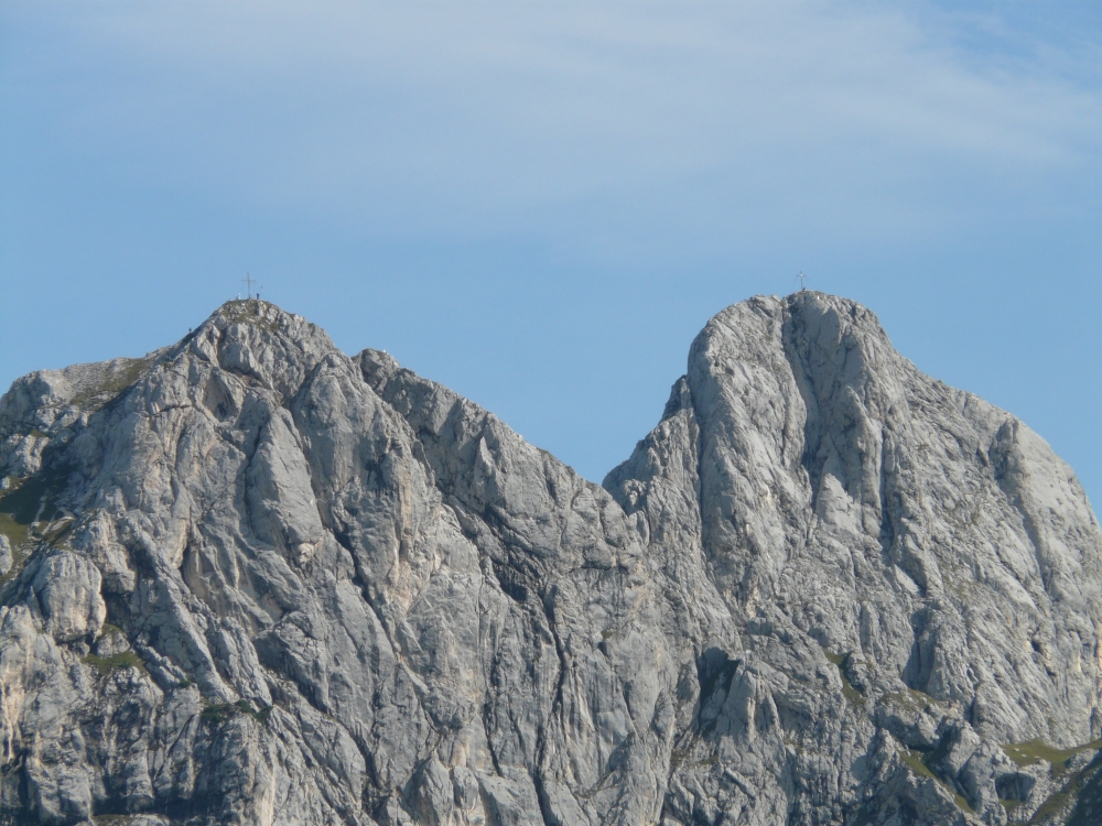 Klettersteig Gimpel: Klettersteig Gimpel: Rote Flüh