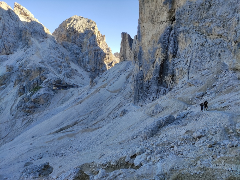 Laurenzi Klettersteig und Maximiliansteig: Weg
