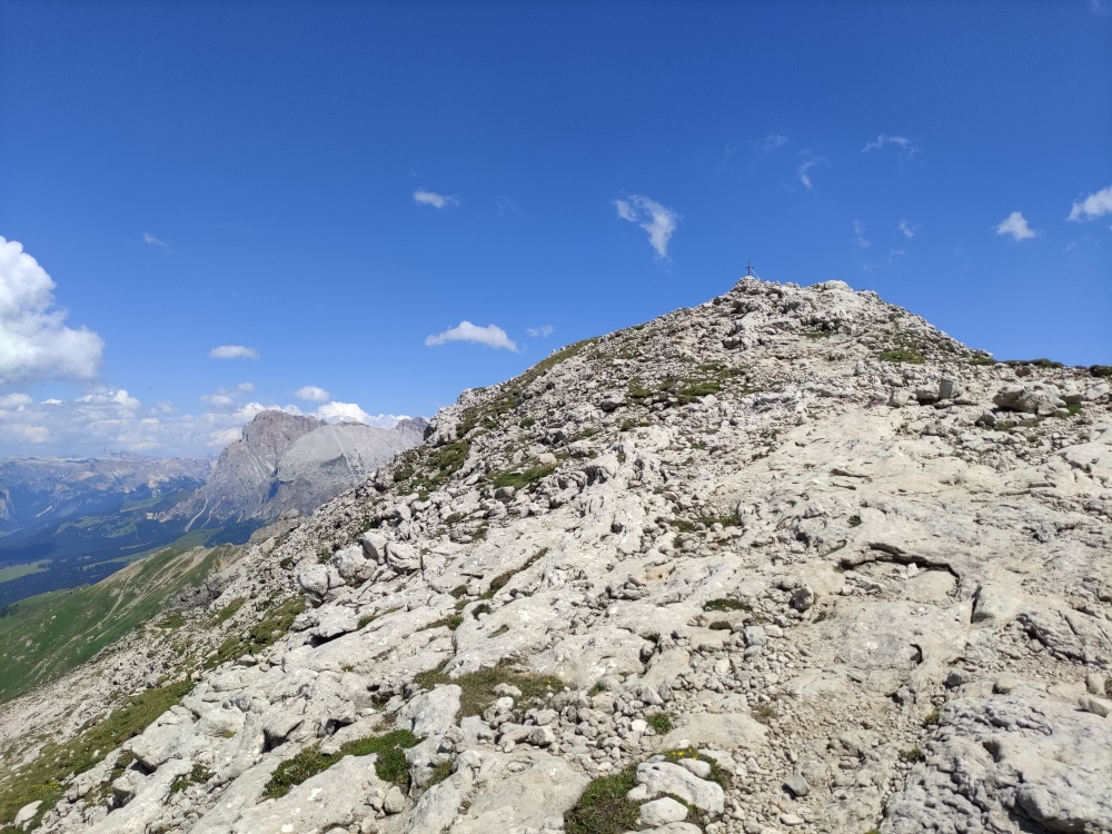 Laurenzi Klettersteig und Maximiliansteig: Laurenzi Klettersteig und Maximiliansteig: Roterdspitze von Westen