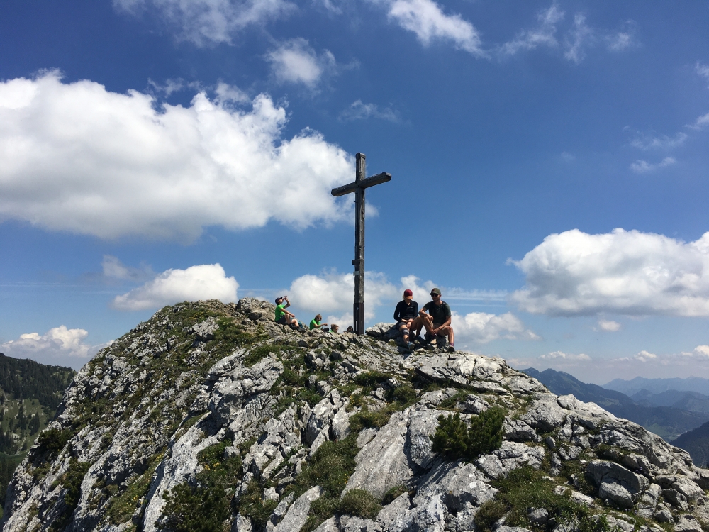 Wanderung Rotwand und Taubensteinhaus: Wanderung Rotwand und Taubensteinhaus: Gipfelrast am Taubenstein