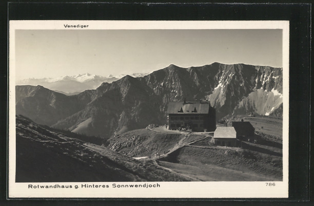 Wanderung Auerspitz: Wanderung Auerspitz: Rotwandhaus gegen Hinteres Sonnwendjoch
