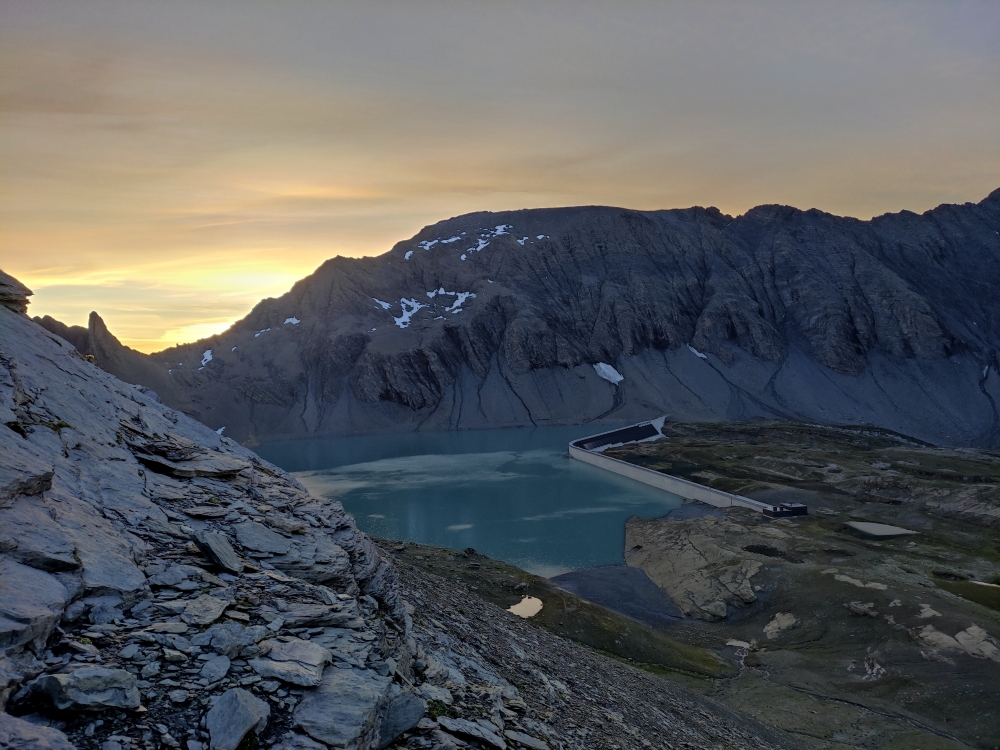 Wanderung Hausstock: Wanderung Hausstock: Blick über den Muttsee (Ruchi)