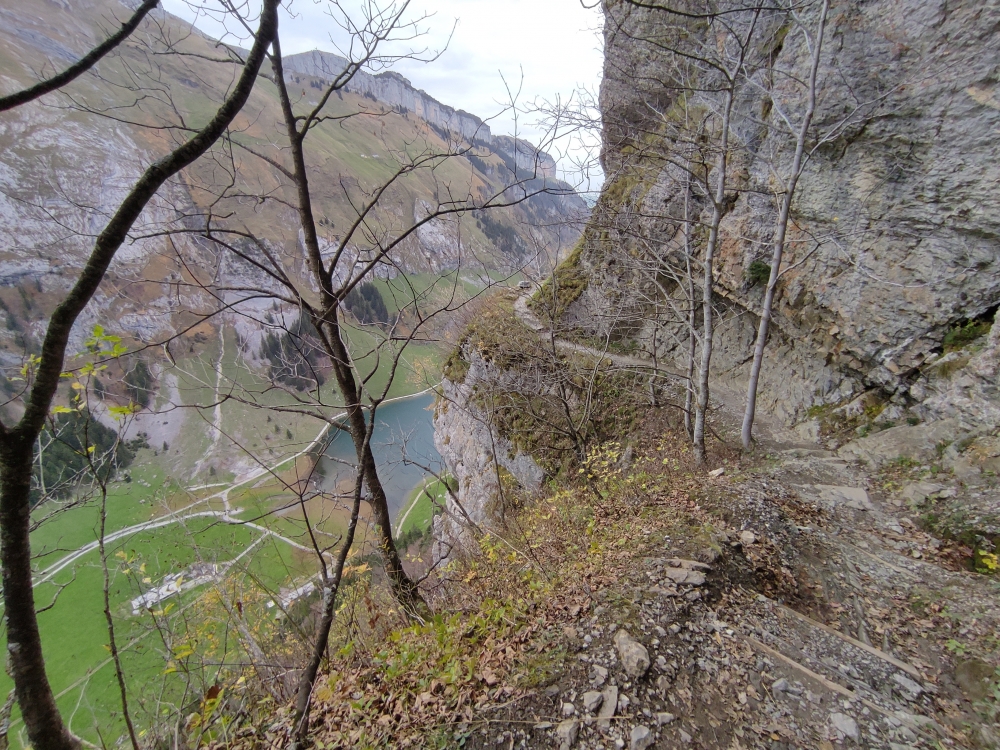 Wanderung Säntis mit Öhrli und Altmann: Der Steig