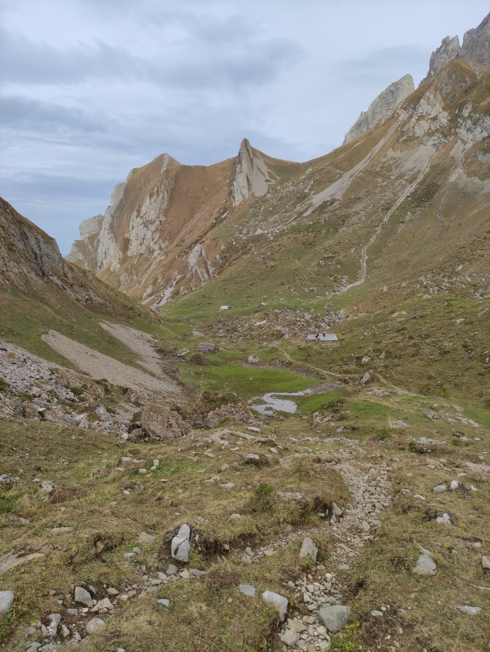 Wanderung Säntis mit Öhrli und Altmann: Zieht sich etwas
