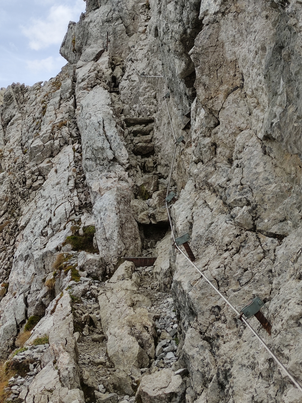 Wanderung Säntis mit Öhrli und Altmann: Der Weg über den Lisengrat