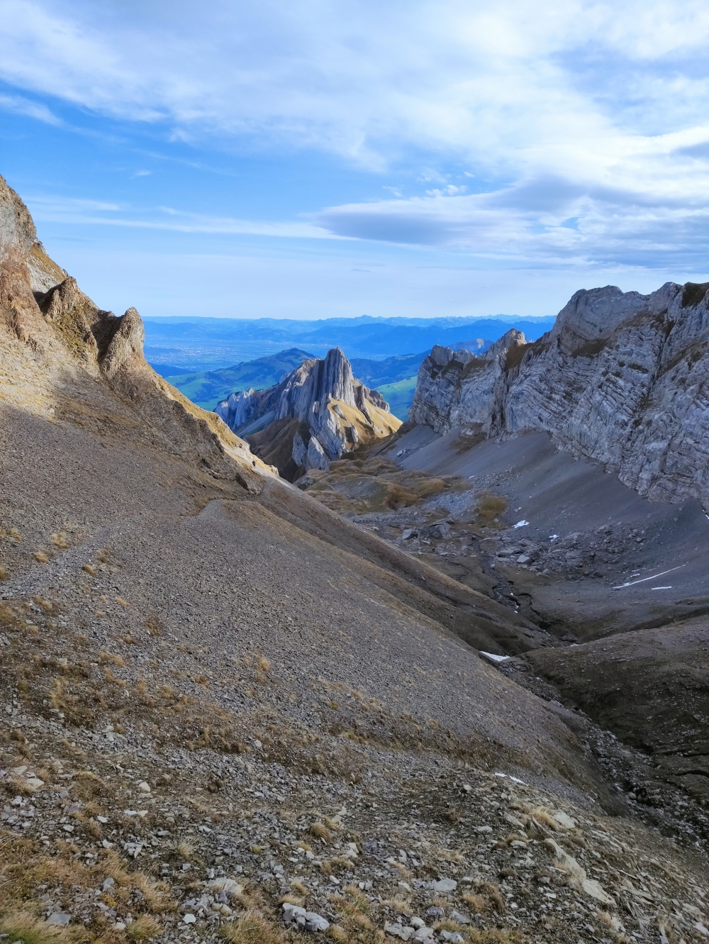 Wanderung Säntis mit Öhrli und Altmann: Nur am am Abstecher zum Ohrli schwierig