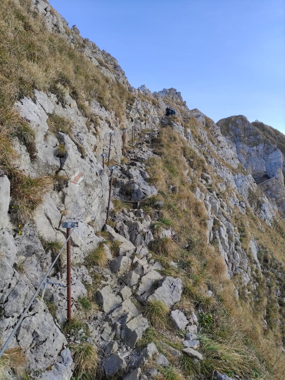 Wanderung Säntis mit Öhrli und Altmann: Steig