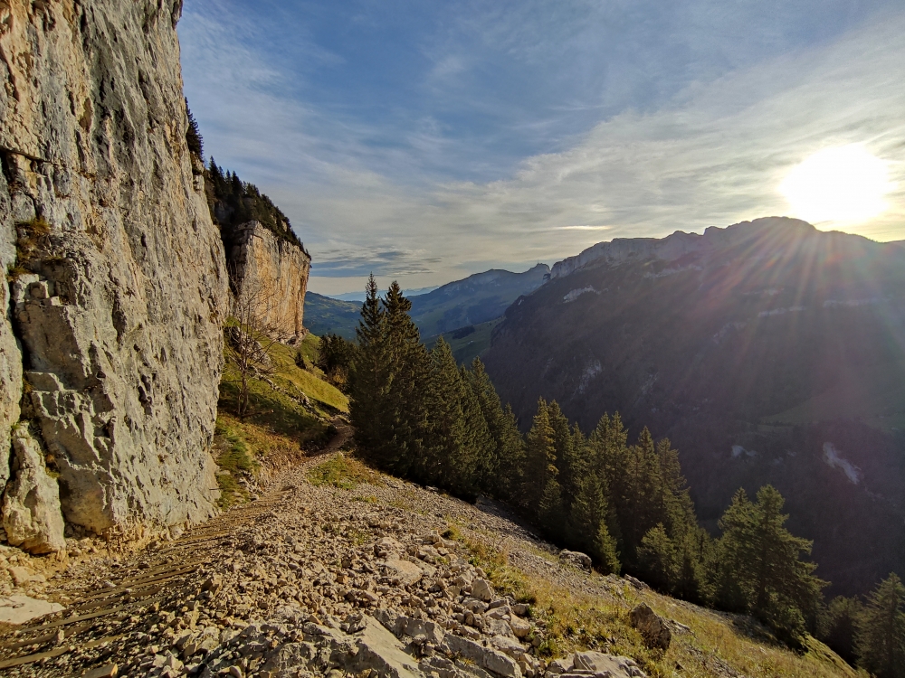Wanderung Säntis mit Öhrli und Altmann: Weg