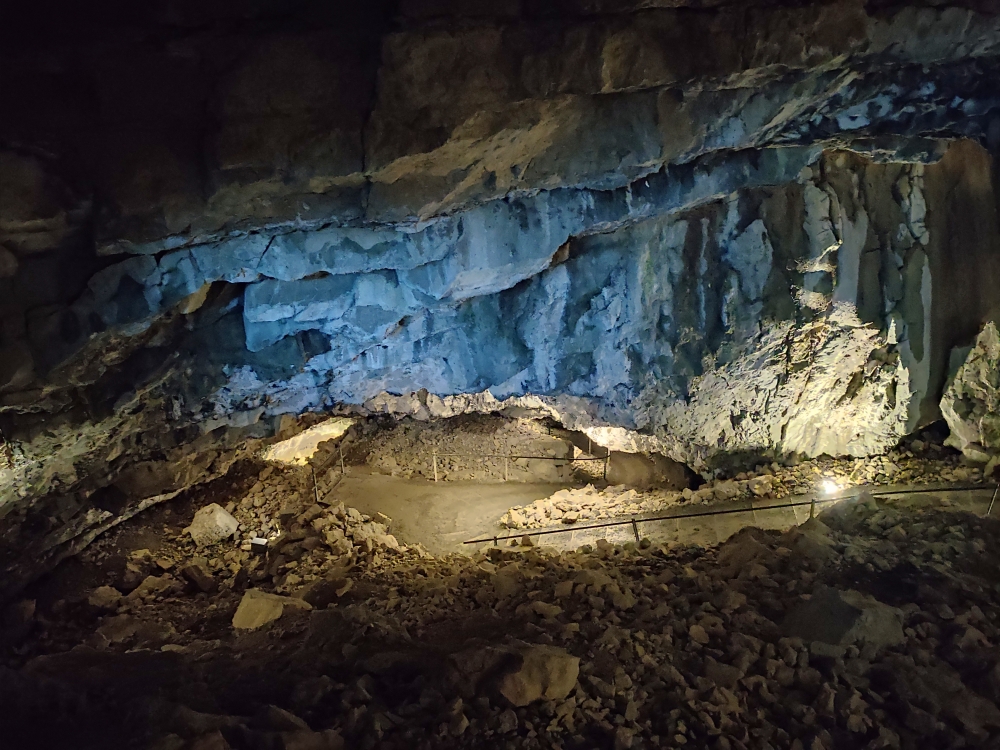Wanderung Aescher: Durch die Höhle