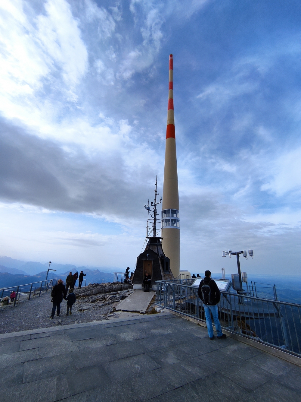 Wanderung Säntis: Wanderung Säntis: Am Gipfel (Säntis)