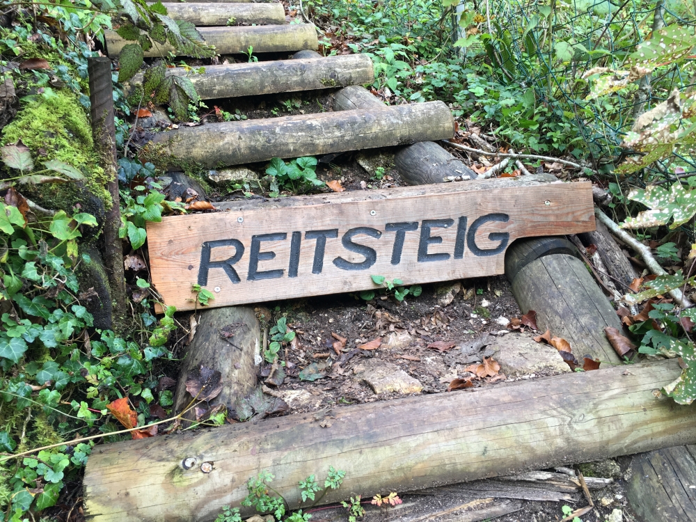 Wanderung Salzburger Hochthron: Der Start des Reitsteiges