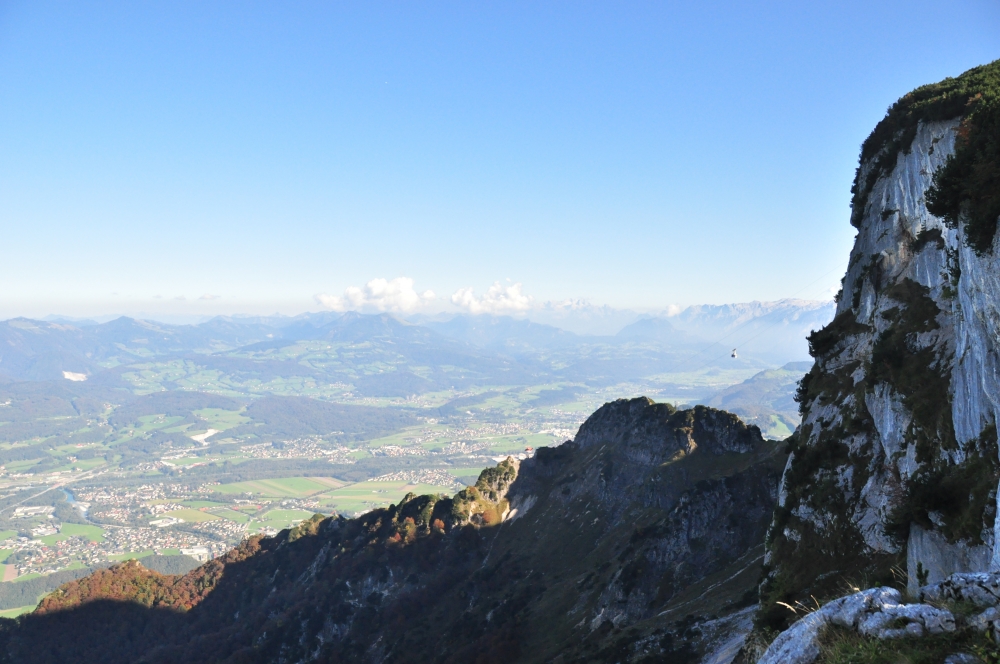 Wanderung Schellenberger Eishöhle: Über den Dopplersteig zum Schellenberger Sattel unter der Gondel