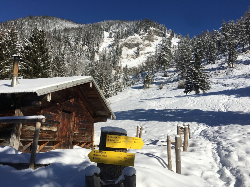 Wanderung Risserkogel: Wanderung Risserkogel: Noch 2 1/2 Stunden zum Risserkogel (Scheuereralm)