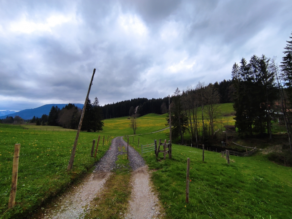 Wanderung Schleierfälle: Weg