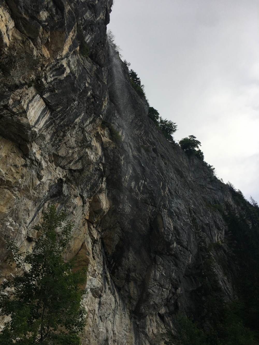 Klettersteig Ackerlspitze von St.Johann: Klettersteig Ackerlspitze von St.Johann: Der Schleierwasserfall