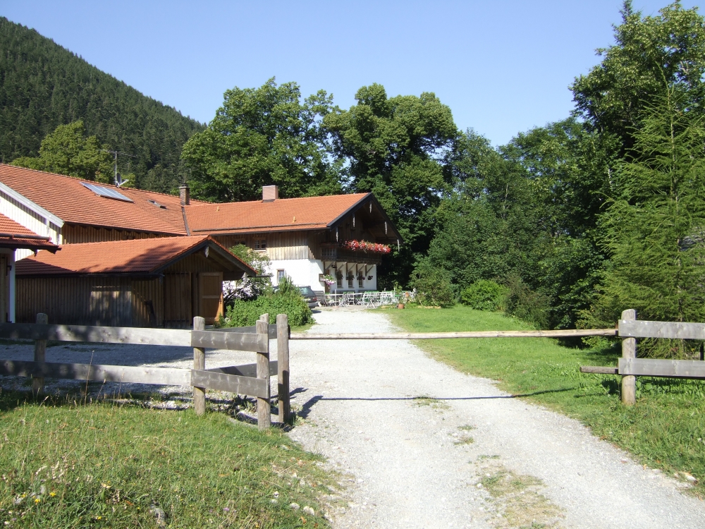 Wanderung Schrofen: Wanderung Schrofen: Schlipfgrubalm