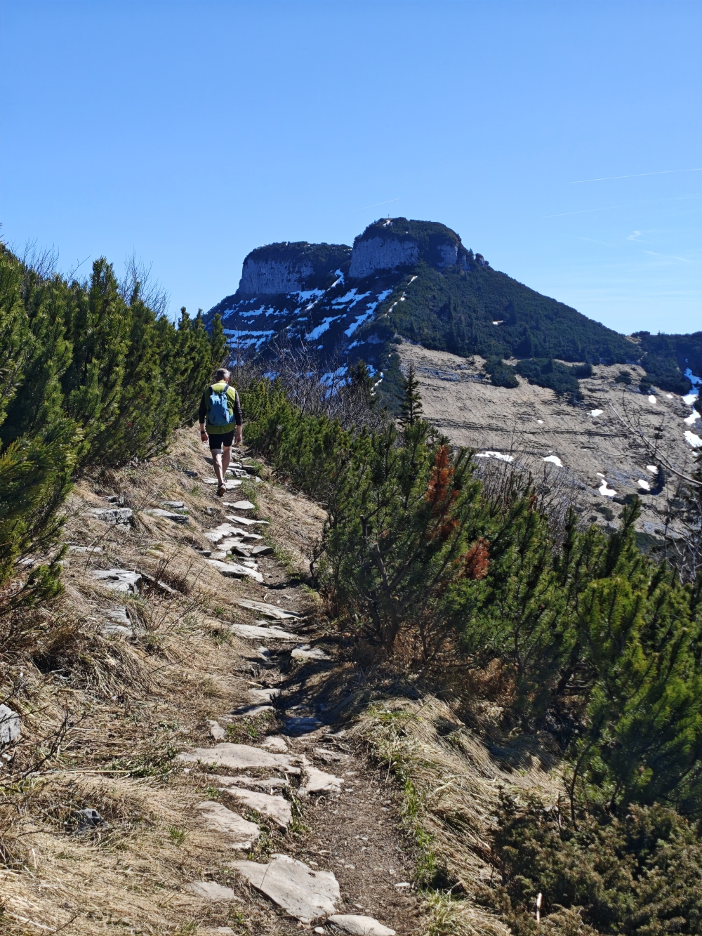 Wanderung Schmittenstein: Auf den Schmittenstein zu