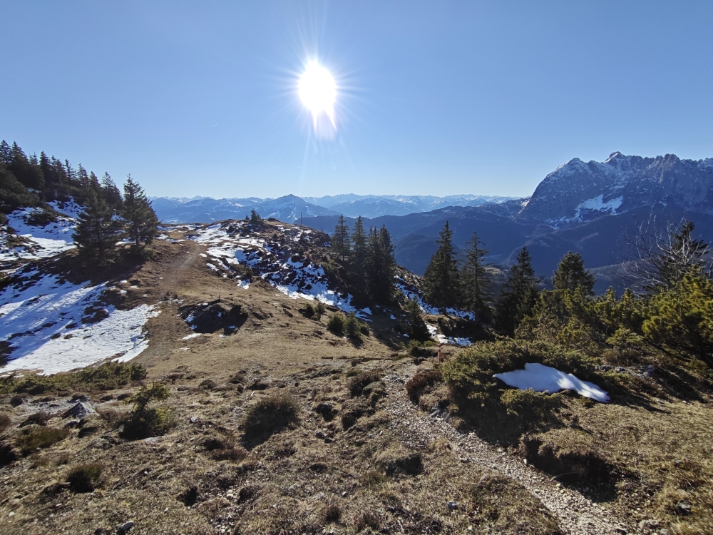 Wanderung Schnappenstein: Blick nach Süden