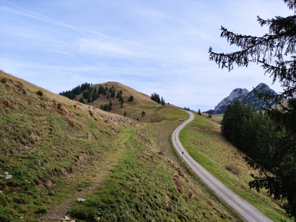 Wanderung Schönberg: An der Hochplatte vorbei