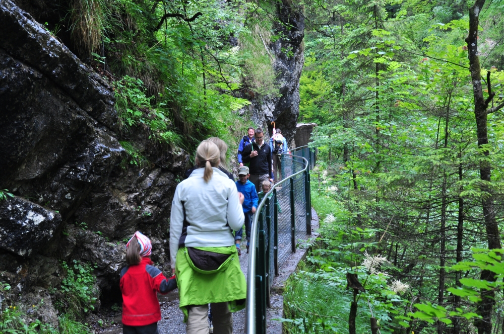 Wanderung Gießenbachklamm: In der Klamm