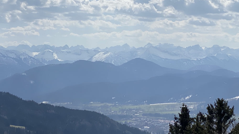 Wanderung Schürfenkopf: Blick nach Süden