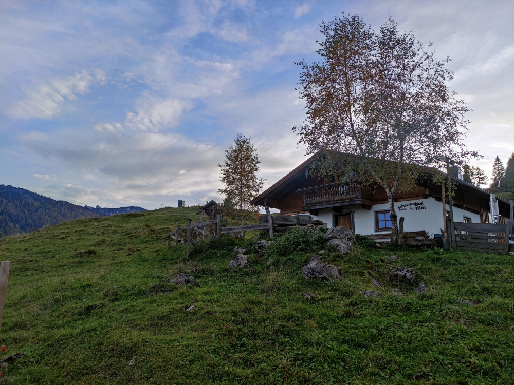 Wanderung Ebersberg: Wanderung Ebersberg: Schwarzenbachalm