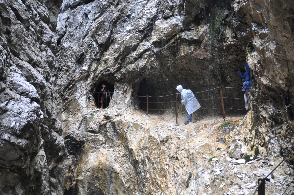 Wanderung Schwarzenkopf: Man bleibt nicht immer trocken