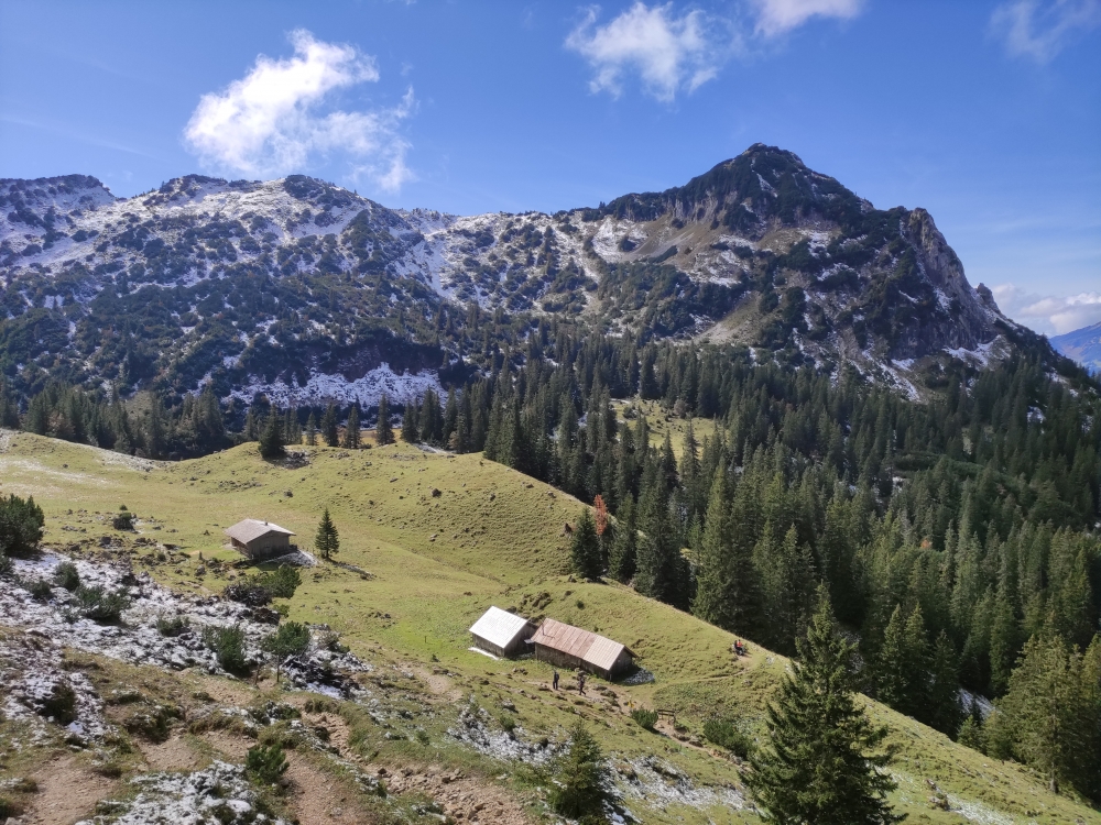 Wanderung Brentenjoch: Wanderung Brentenjoch: Sebenalpe