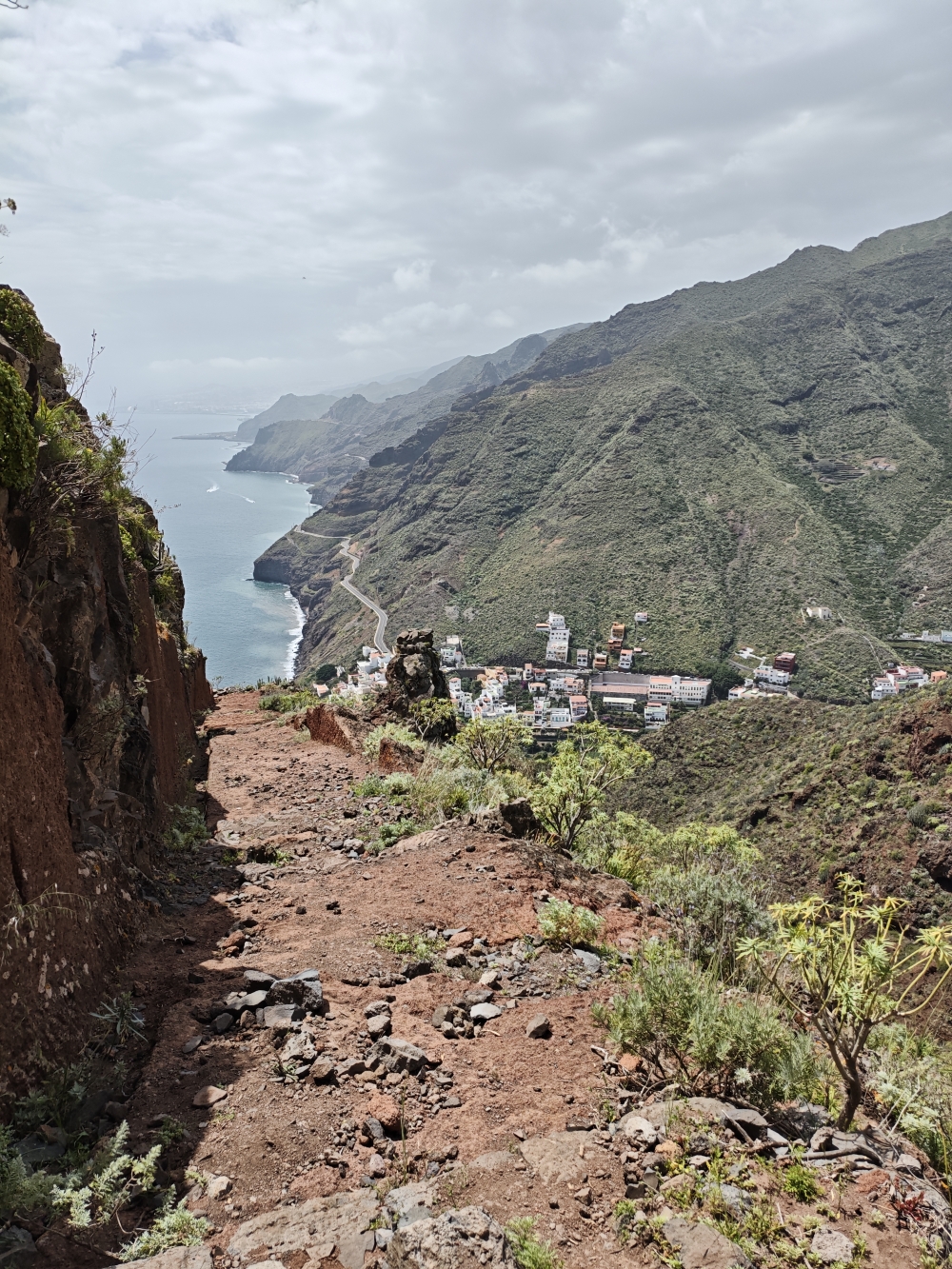 Wanderung Semáforo: Abstieg