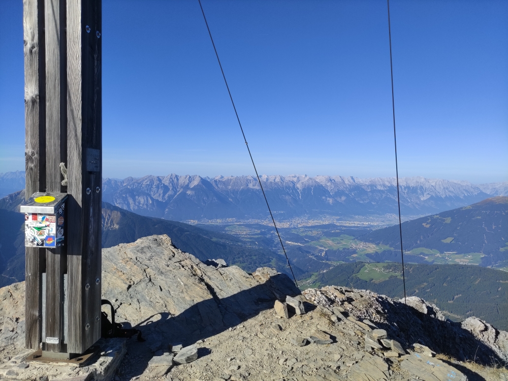 Wanderung Serles: Wanderung Serles: Blick nach Innsbruck (Serles)