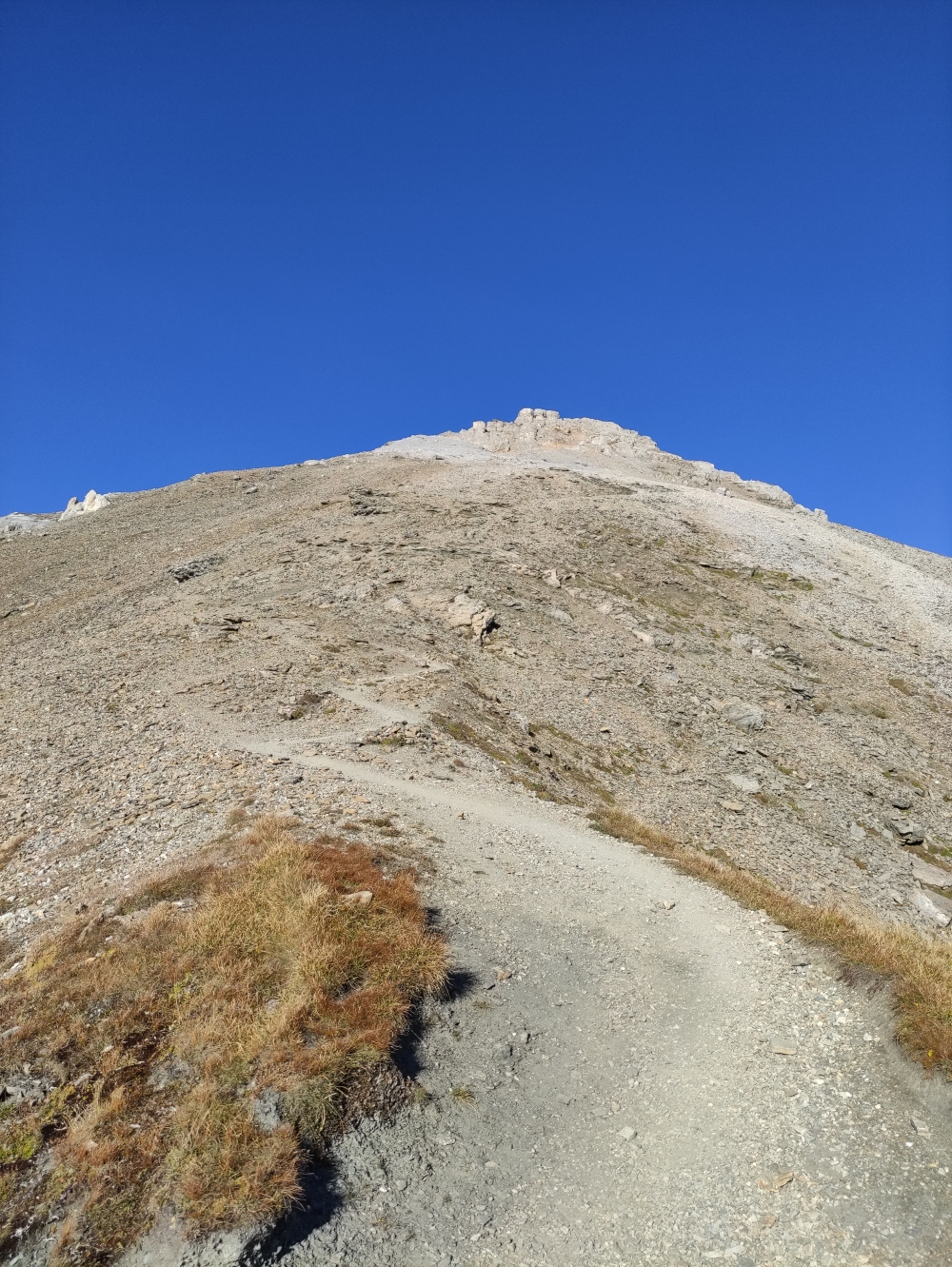 Wanderung Serles: Wanderung Serles: Oben leichter Kiesweg