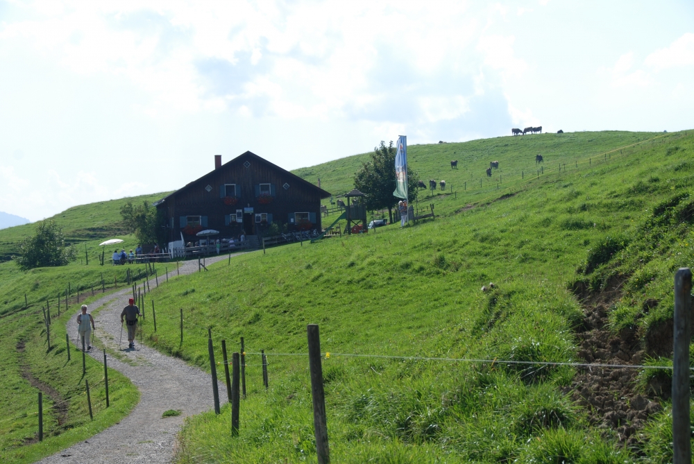 Klettersteig Pfarr Alpe: Klettersteig Pfarr Alpe: Siedelalpe