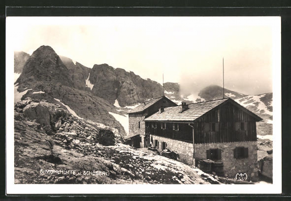 Schöberl: Simonyhütte und Schöberl