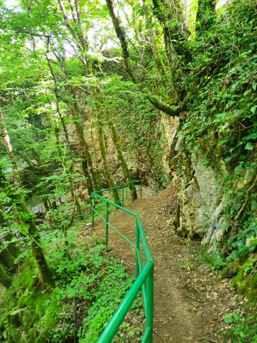Wanderung Slap Butori: 10m Ab- und Aufstieg