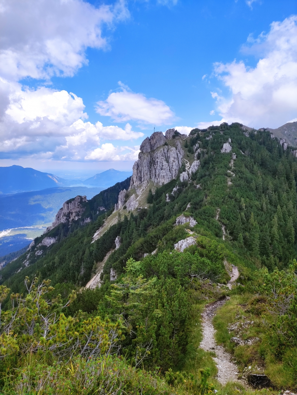 Wanderung Seinskopf: Nur wenig Strecke trennt die beiden Gipfel