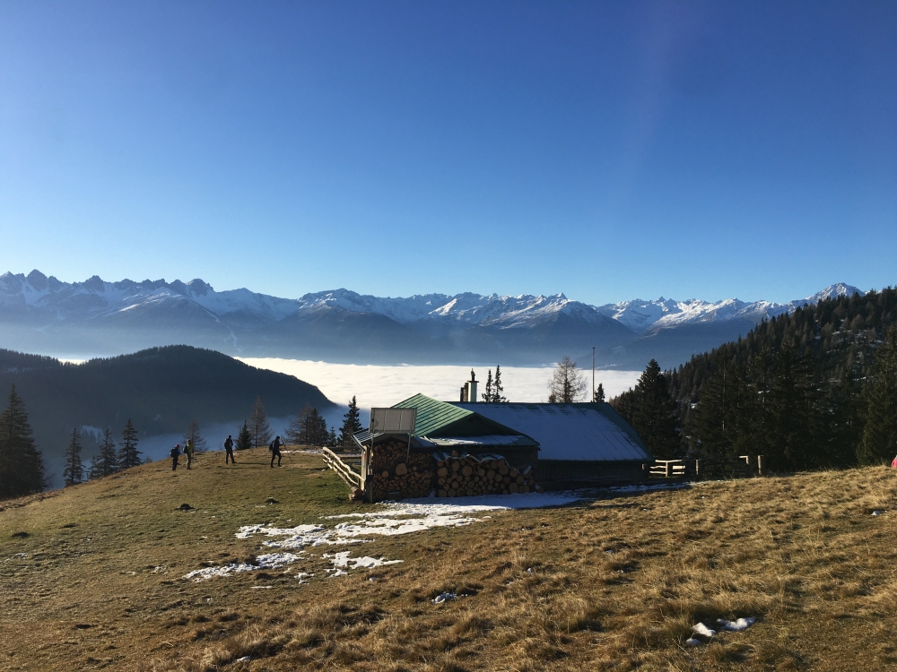 Wanderung Großer Solstein: Wanderung Großer Solstein: Solnalm im Herbst