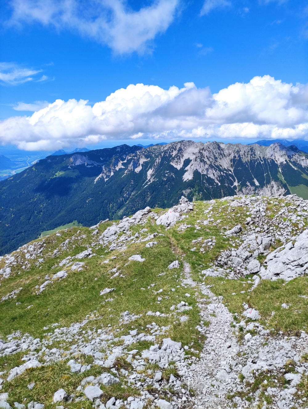 Klettersteig Hackenköpfe und Sonneck: Im oberen Teil