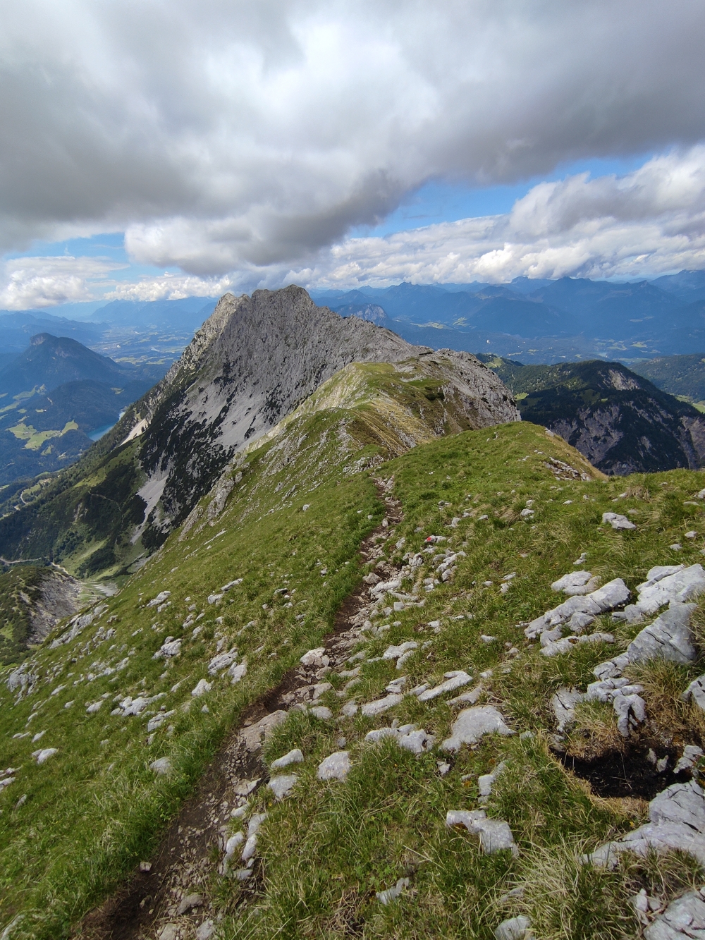 Klettersteig Hackenköpfe und Sonneck: Pfadspur
