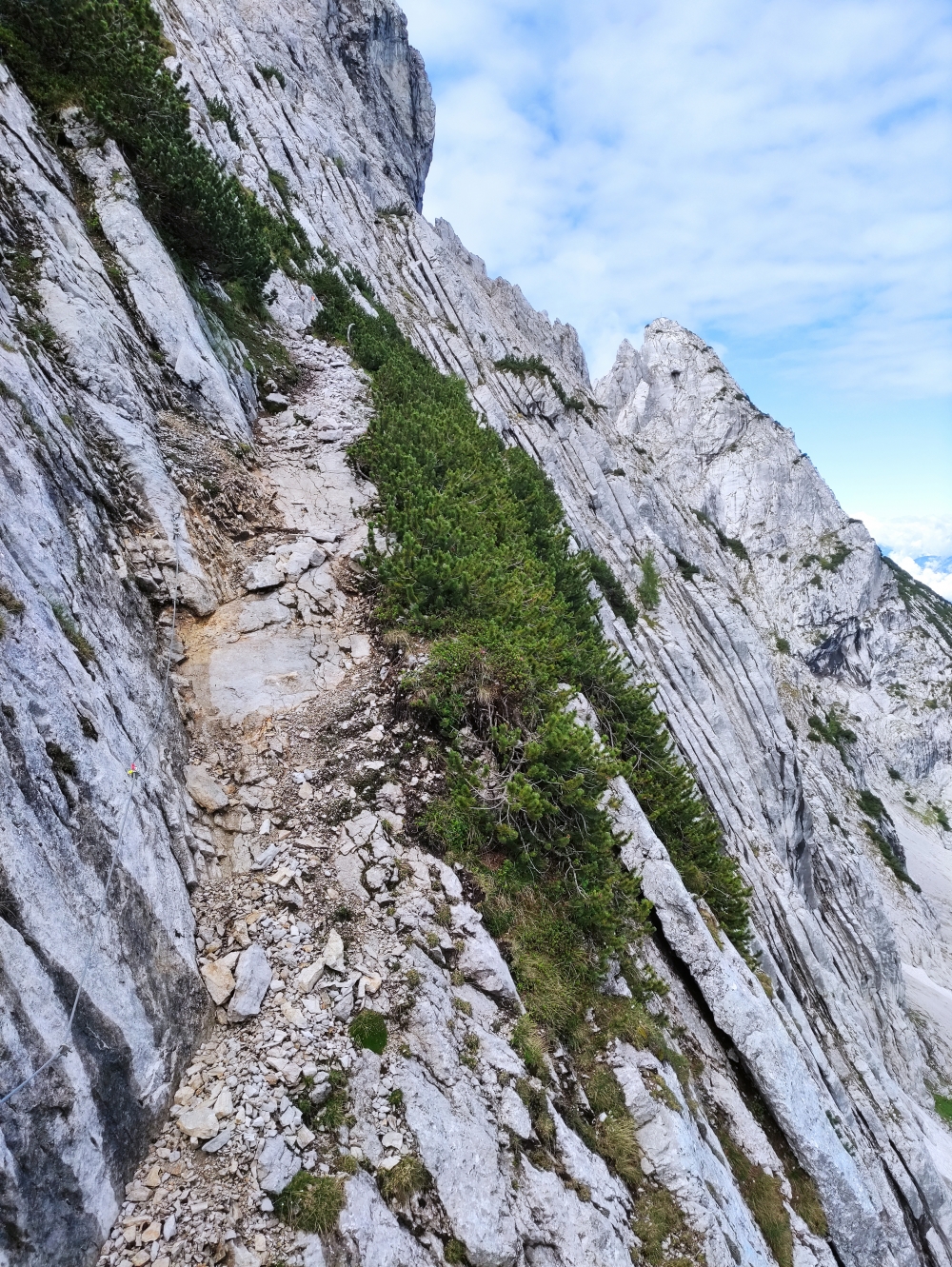 Klettersteig Hackenköpfe und Sonneck: Im Widauersteig 
