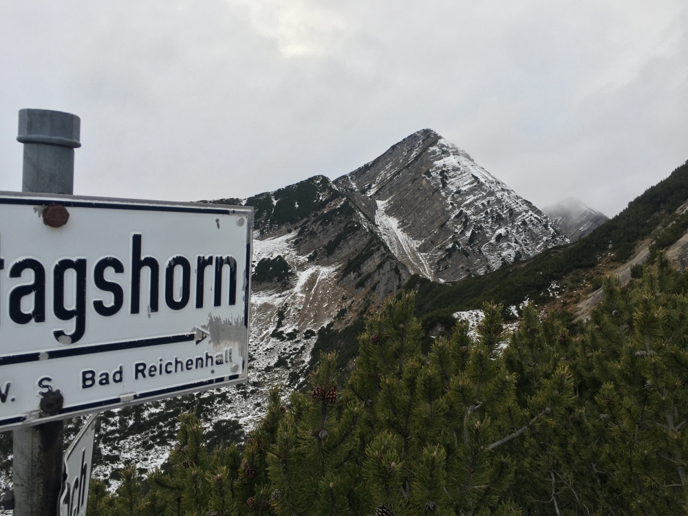 Wanderung Sonntagshorn: Wanderung Sonntagshorn: Blick vom Sattel zwischen Ochsenhorn und Aibleck (Sonntagshorn)