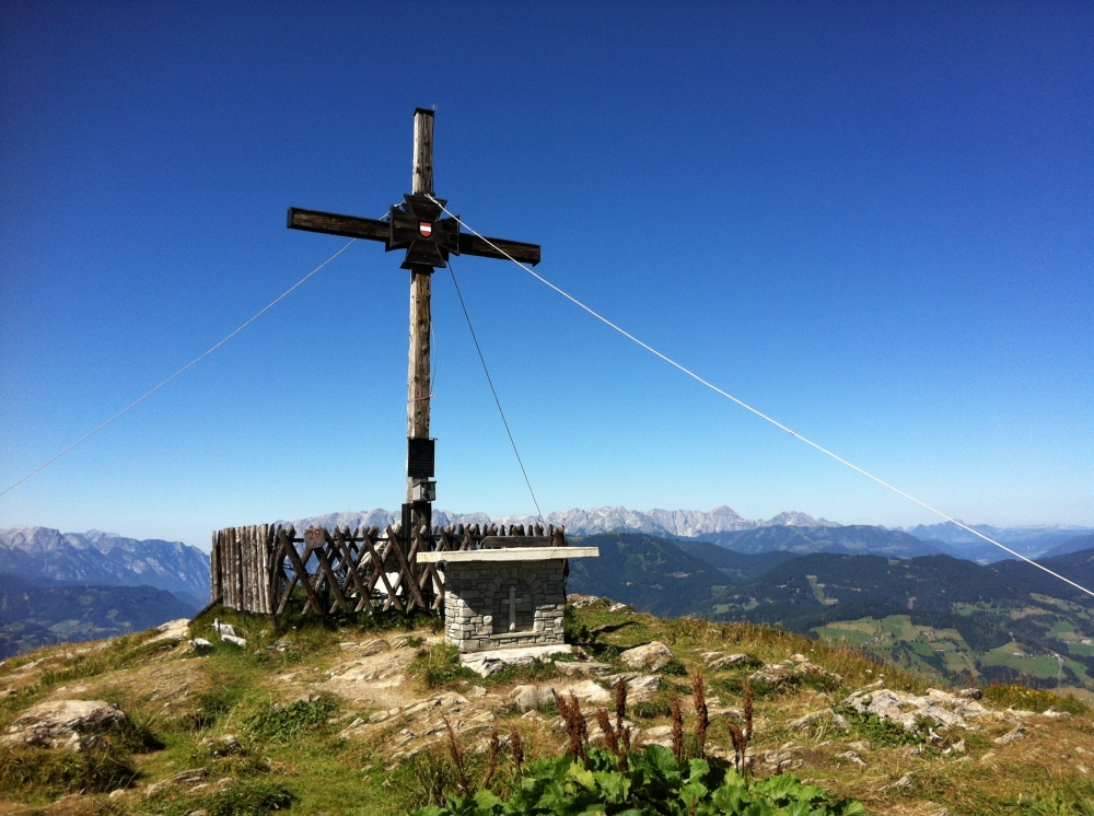 Sonntagskogel -> Maurachalm: Am Gipfel