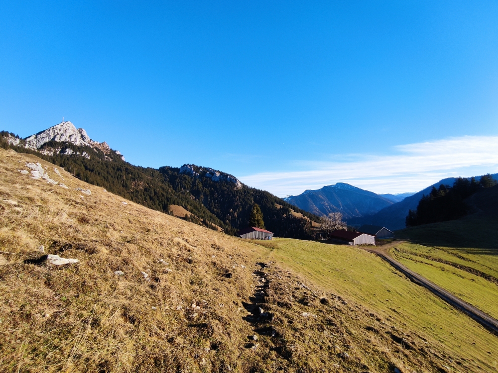 Bike & Hike Türkenköpfl: Bike & Hike Türkenköpfl: Die Spitzingalm unterm Wendelstein