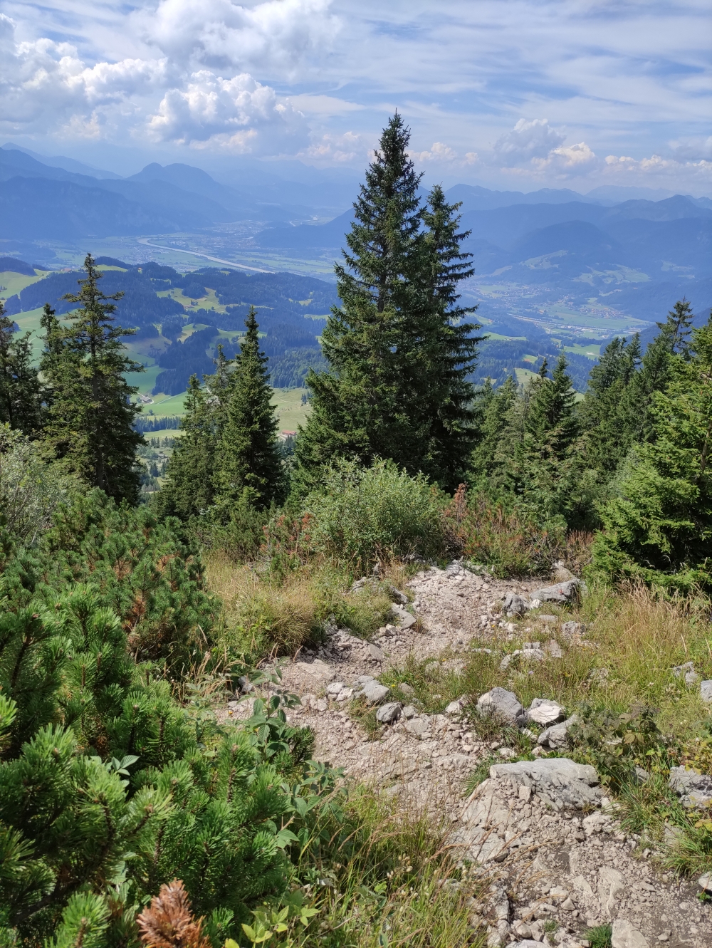 Wanderung Spitzstein Nordwandsteig: Die leichte Variante