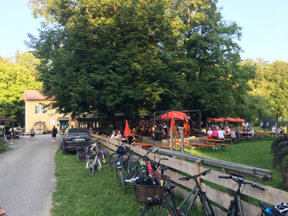 St. Hubertus: Biergarten St. Hubertus