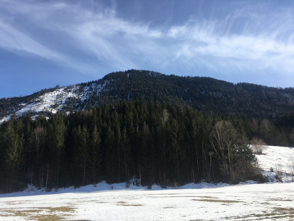 Wanderung Staffel: Wanderung Staffel: Blick auf den Staffel vom Parkplatz Niggeln
